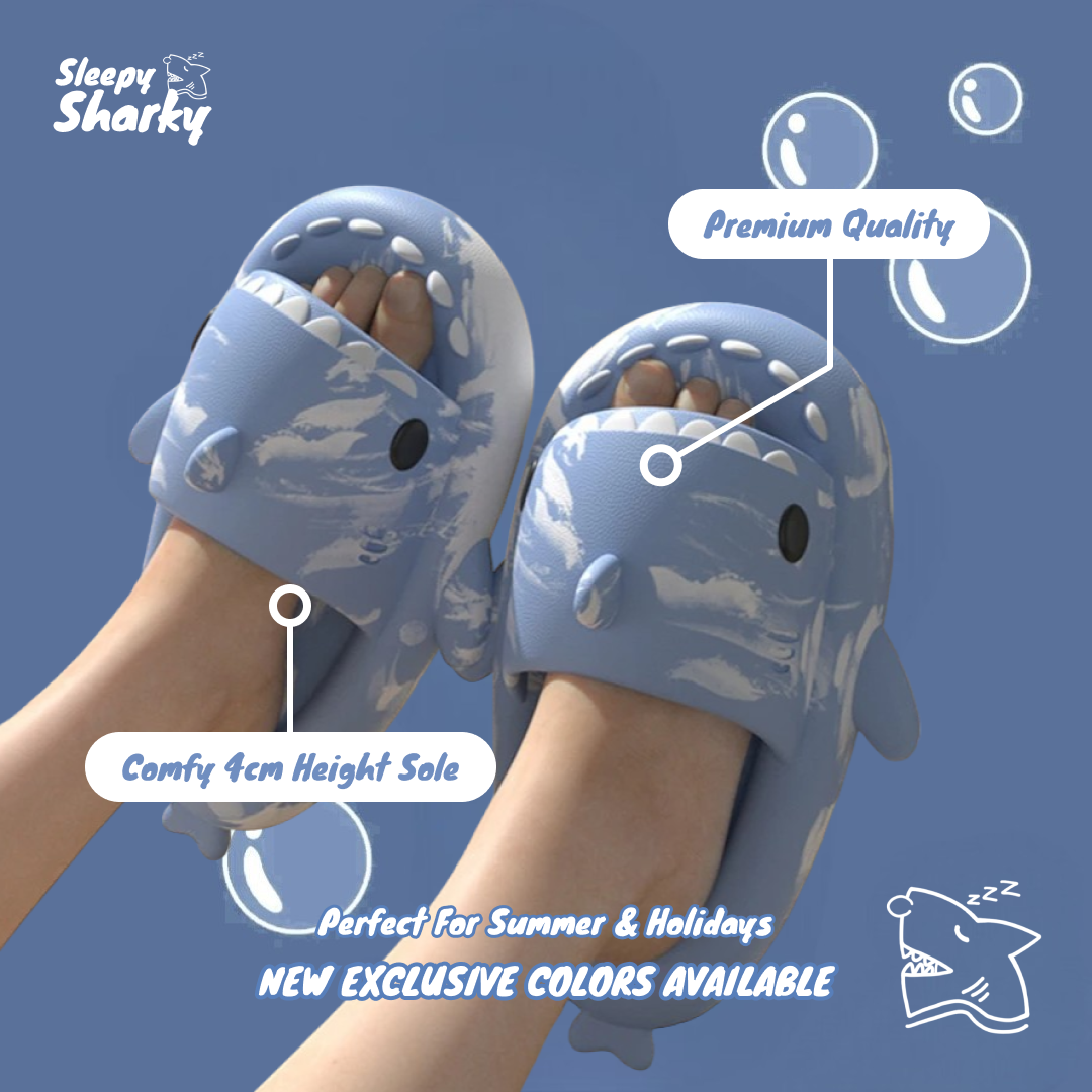 Shark Slipper Slides Sliders Original Premium Quality Available In Multiple Colors