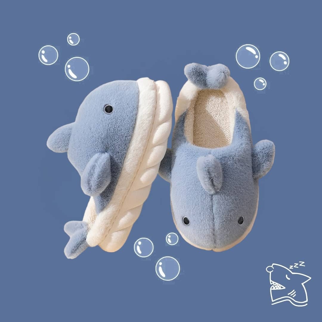 Shark slippers hot sale