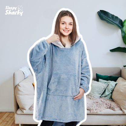 Original Sleepy Sharky™ Super Soft Wearable Shark Blanket Hoodie